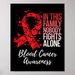 Poster Tee-shirt de soutien à la famille pour la sensibil