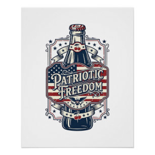 Poster Tee-shirt graphique vectoriel rétro de soda à la c