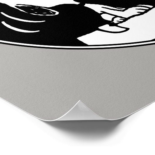 Poster Tee - shirt | Snoopy Howling (Coin)