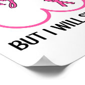 Poster Tee - shirts du cancer du sein (Coin)
