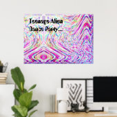 Poster Teenage Alien Dance Party... (Bureau à domicile)