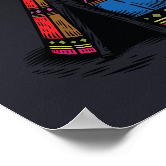 Poster Teepee électrique (Coin)