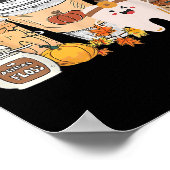 Poster Teeth Coffee Fall Dental Pumpkin Latte Dentist Tha (Coin)