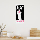 Poster tegen kanker (Keuken)