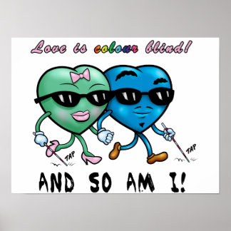 Poster tegen racisme in liefde