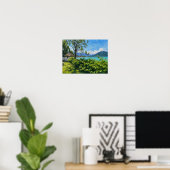 Poster Tegernsee dans les Alpes (Bureau à domicile)