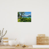 Poster Tegernsee dans les Alpes (Cuisine)
