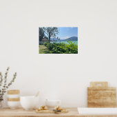 Poster Tegernsee dans les Alpes (Cuisine)