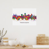Poster Tegucigalpa Honduras Skyline (Cuisine)