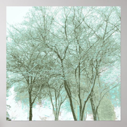 Poster Teintes d'hiver (Devant)