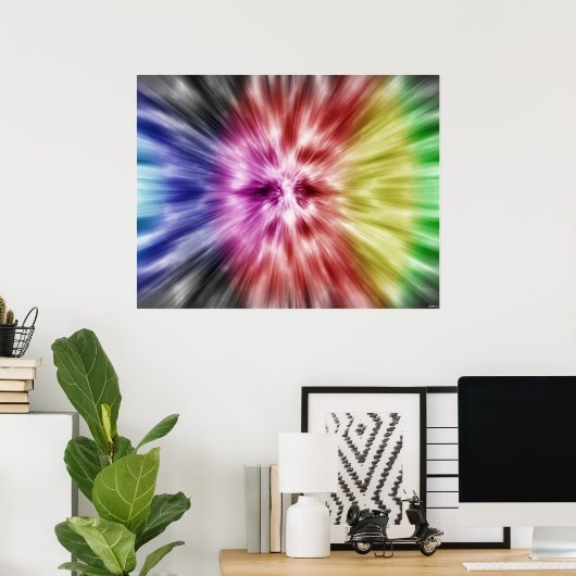 Poster Teinture à goujon spectral (Bureau à domicile)