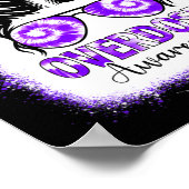 Poster Teinture blanchie Conscience de l'overdose Cheveux (Coin)