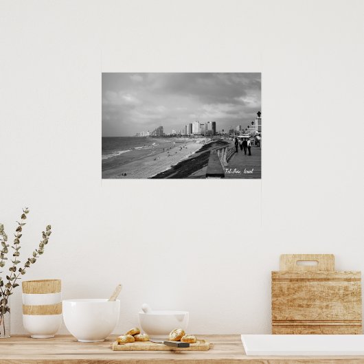 Poster Tel-Aviv, Israël (Cuisine)