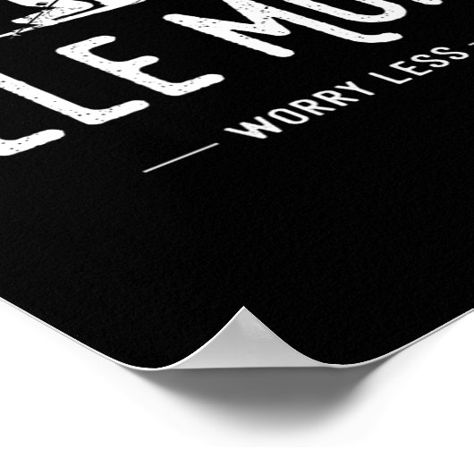 Poster Tele Plus De Souci Moins (Coin)