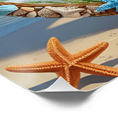 Poster Téléchargement d'ancre de verset biblique de plage (Coin)