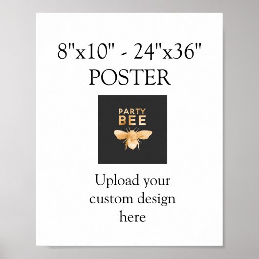 Poster Téléchargement de la conception personnalisée (Devant)