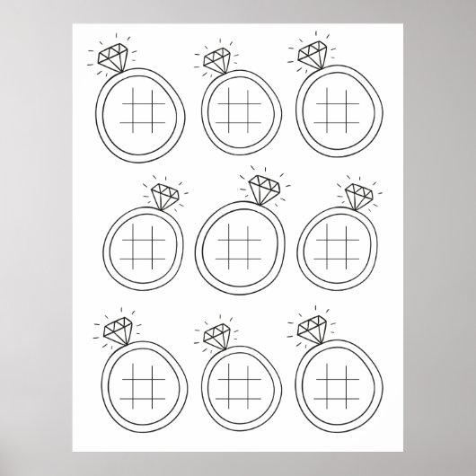 Poster Téléchargement de la page d'activité Tic Tac Toe d (Devant)