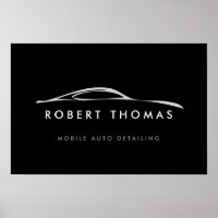 Téléchargement du logo Détail auto noir/Réparation