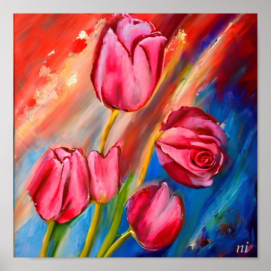 Poster téléchargement instantané (Devant)