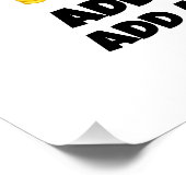 Poster Téléchargement instantané / Vente de YARD physique (Coin)