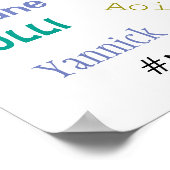 Poster TÉLÉCHARGEMENT INSTANTANÉ /wallART/ MMETROPOLIM (Coin)