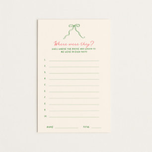 Poster Téléchargement manuscrit Où étaient-ils Jeu