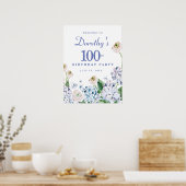 Poster Téléchargement numérique Hydrangea 100e anniversai (Cuisine)