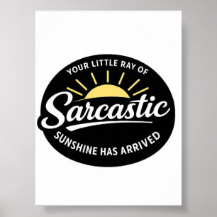 Poster Téléchargement numérique imprimable de soleil sarc