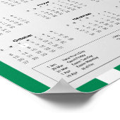 Poster Télécharger Calendrier nigérian 2024 $5.95 PDF (Coin)