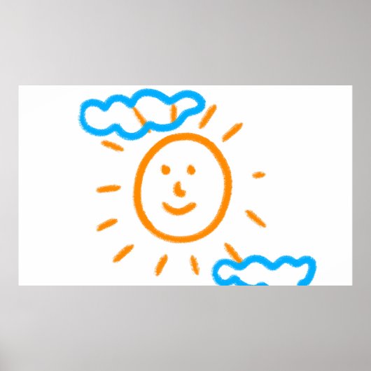 Poster Télécharger des enfants Dessiner Transformer des e (Devant)