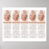 Poster Télécharger Floral 2x7" do-it-yourself Modèle Sign (Devant)