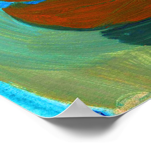 Poster Télécharger votre peinture | Activer l'image d'art (Coin)