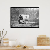 Poster Télégraphe Batterie Wagon près de Petersburg 1864 (Cuisine)