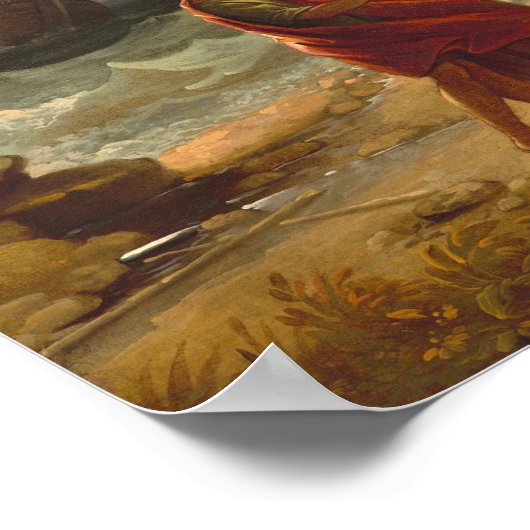 Poster Telemachus & Calypso Benjamin West Fine Art (Coin)