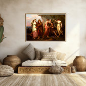Poster Telemachus et les Nymphes de Calypso