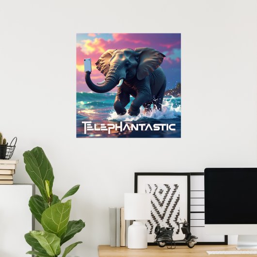 POSTER TELEPHANTASTIC (Bureau à domicile)