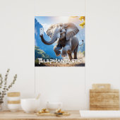 POSTER TÉLÉPHANTASTIQUE - (Cuisine)