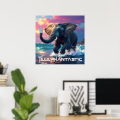 POSTER TÉLÉPHANTASTIQUE (Bureau à domicile)