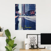 Poster Téléphérique de San Francisco (Bureau à domicile)