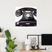 Poster Téléphone (Bureau à domicile)