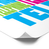 Poster Téléphone coloré (Coin)
