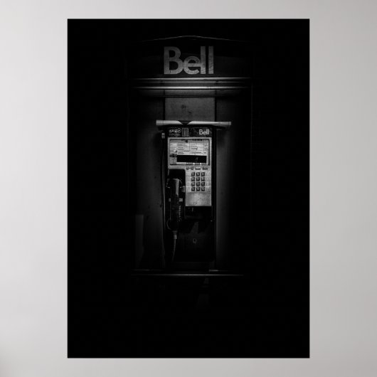 Poster Téléphone N° cabine 21 (Devant)