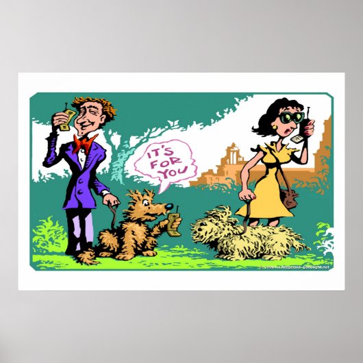 Poster Téléphone portable Mania (Devant)