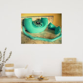 Poster téléphone rétro 2 (Cuisine)