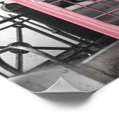 Poster téléphone rose vintage vogue esthétique (Coin)