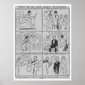 Poster Téléphones de poche prédictions Imprimer (Devant)