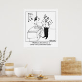 Poster Téléphones et derbys de démolition (Cuisine)