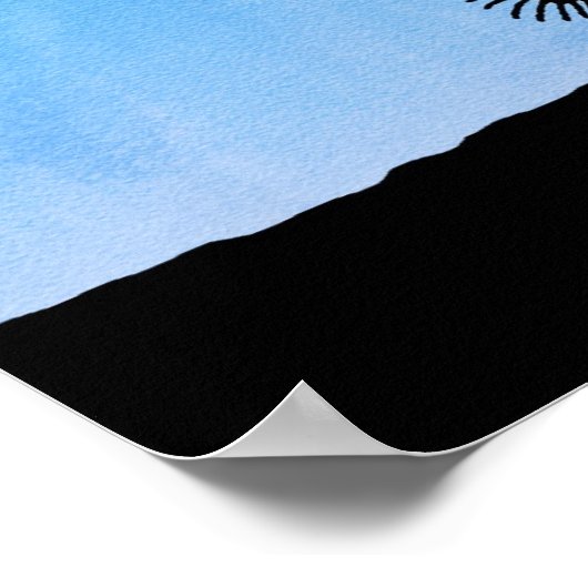 Poster Télescope (Coin)