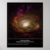 Poster Télescope Circinus Galaxy Hubble (Devant)