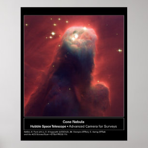 Poster Télescope cône Nebula NGC 2264